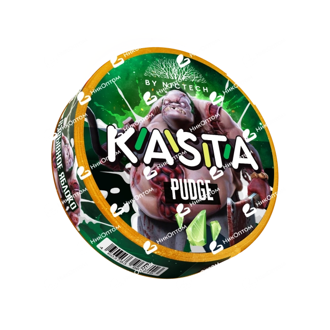 KASTA - Dota - Pudge - Яблочная жвачка (120mg) — купить снюс оптом в НикОптом