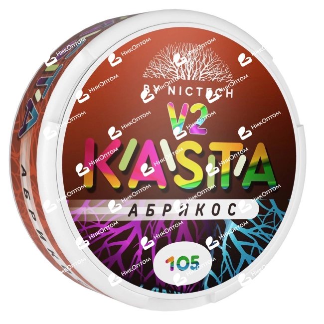 KASTA - V2 - Абрикос (105mg) — купить снюс оптом в НикОптом