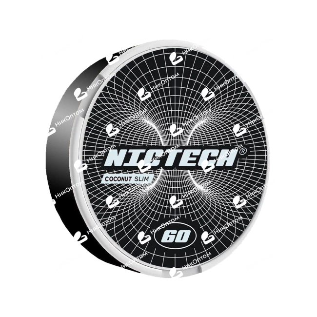 NICTECH - Coconut (60mg) — купить снюс оптом в НикОптом