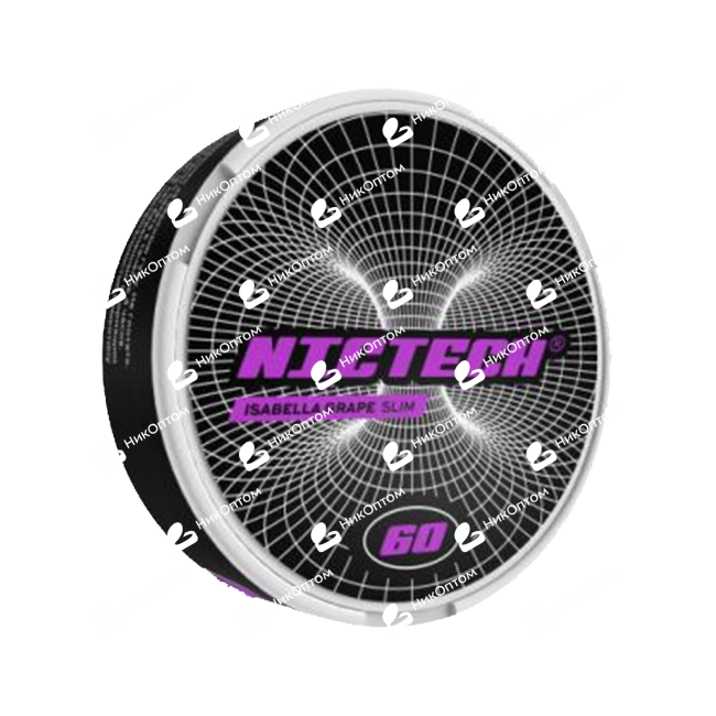 NICTECH - Isabella grape (60mg) — купить снюс оптом в НикОптом