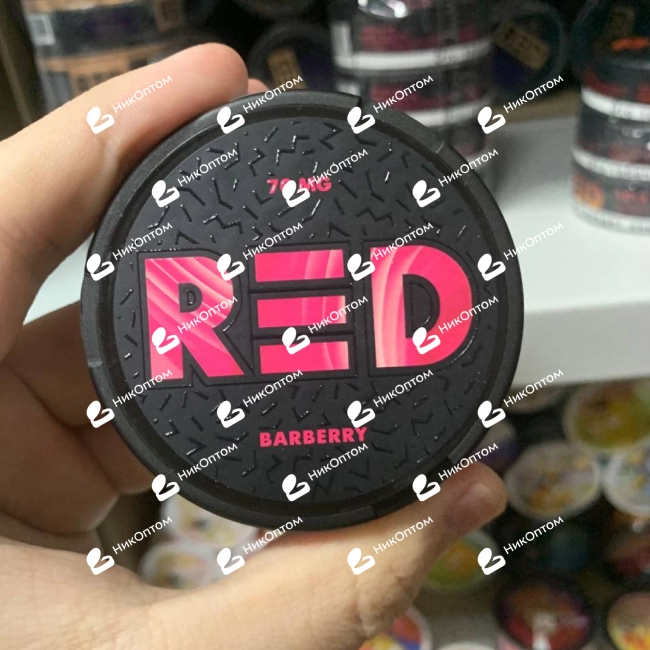 RED - CL - 170mg - BARBERRY - Барбарис — купить снюс оптом в НикОптом