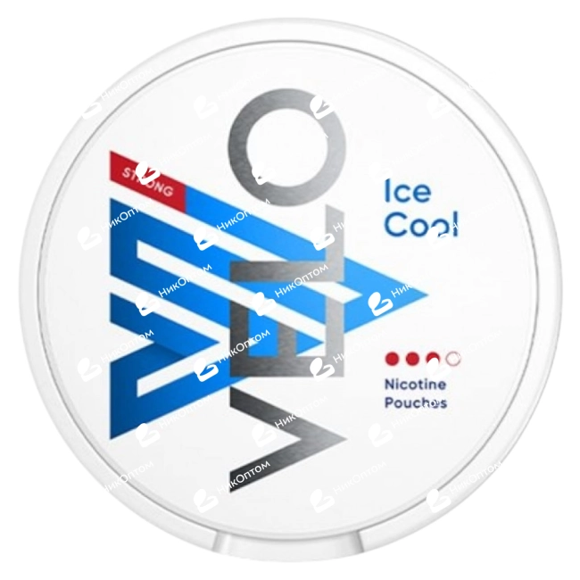 VELO - Strong - Ice cool (Синий) — купить снюс оптом в НикОптом