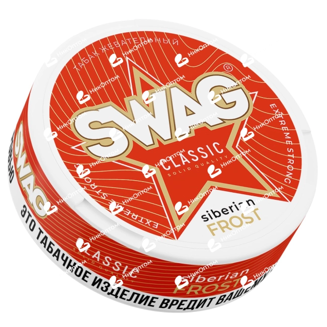 SWAG - Siberian Frost — купить снюс оптом в НикОптом