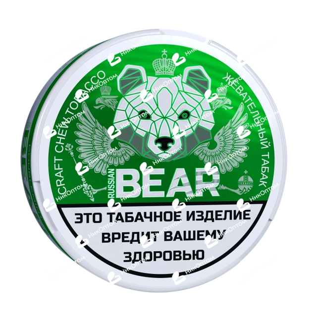 Russian Bear - Double mint — купить снюс оптом в НикОптом