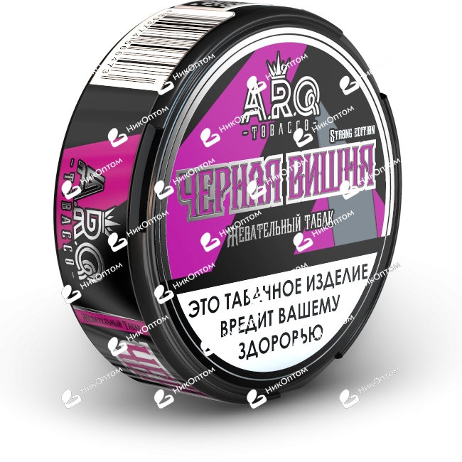 A.R.Q - Strong Edition - Чёрная вишня — купить снюс оптом в НикОптом