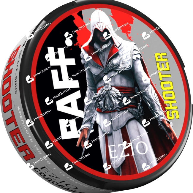 FAFF. - SHOOTER - EZIO - Содовая с Грушей (150mg) — купить снюс оптом в НикОптом
