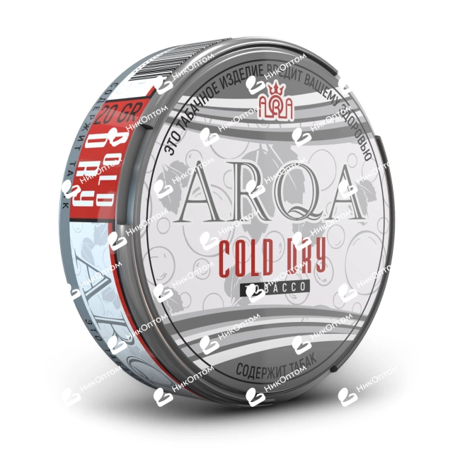 ARQA - Tobacco - Cold Dry (70mg) — купить снюс оптом в НикОптом