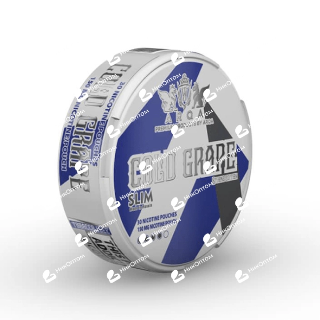 ARQA - SE (Slim) - Cold Grape (150mg) — купить снюс оптом в НикОптом