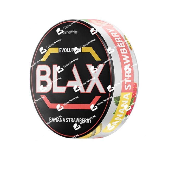 BLAX - EVOLUTION - Banana Strawberry (150mg) — купить снюс оптом в НикОптом