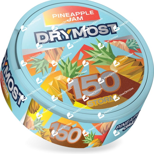 DRYMOST - Pineapple Jam - Ананасовый джем (150mg) — купить снюс оптом в НикОптом