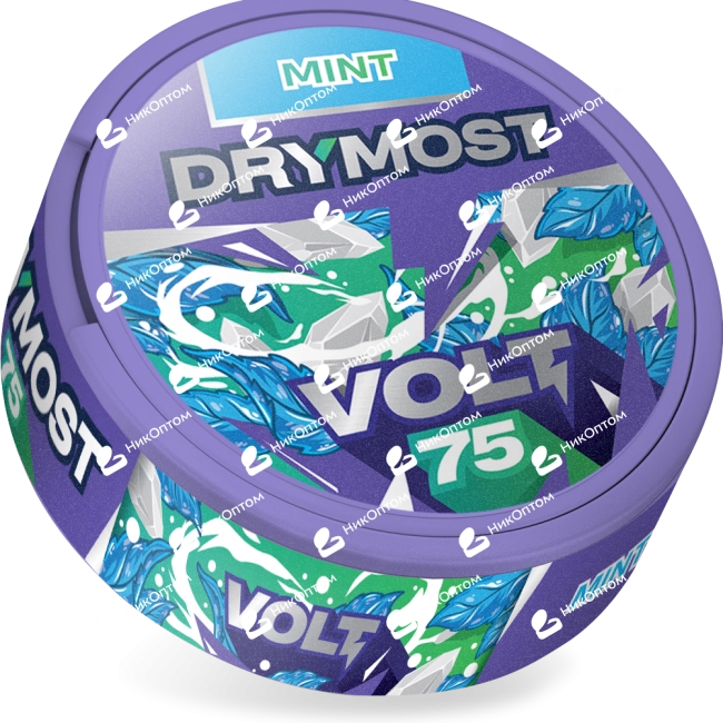 DRYMOST - Mint - Бодрящая мята (75mg) — купить снюс оптом в НикОптом