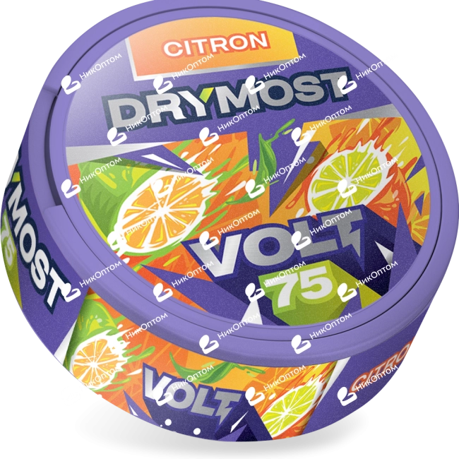 DRYMOST - Citron - Цитрус (75mg) — купить снюс оптом в НикОптом