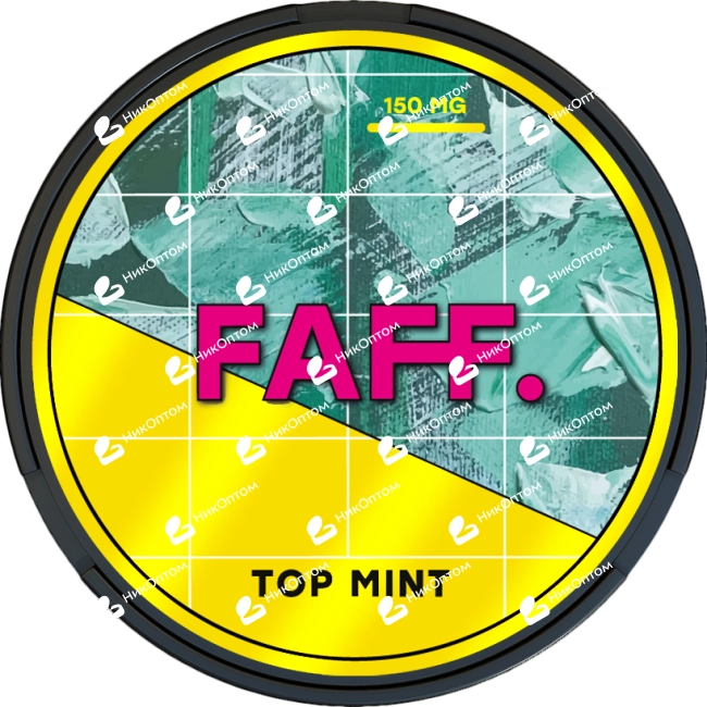 FAFF. - 150mg - TOP MINT — купить снюс оптом в НикОптом