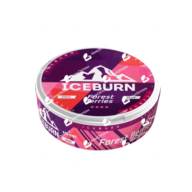 ICEBURN - FOREST BERRIES - Лесные Ягоды (100mg) — купить снюс оптом в НикОптом