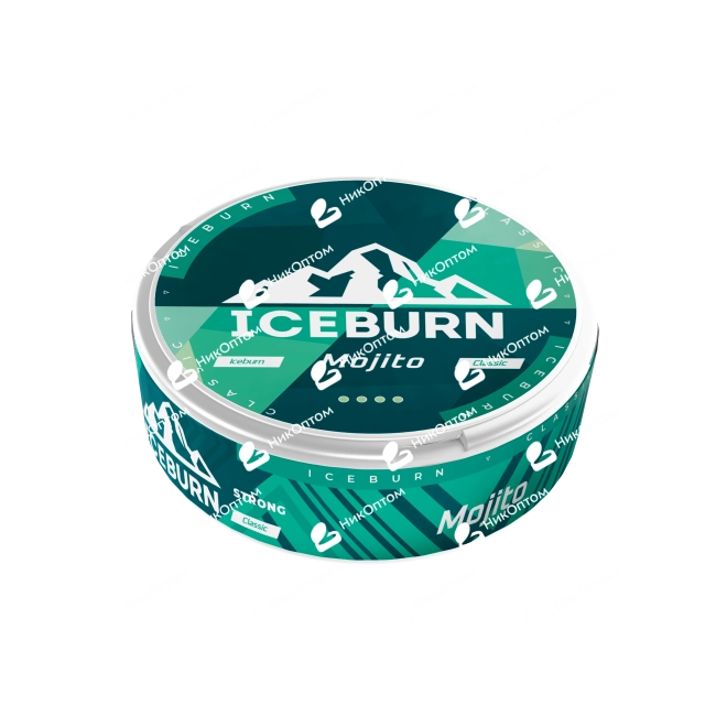ICEBURN - MOJITO - Мохито (100mg) — купить снюс оптом в НикОптом