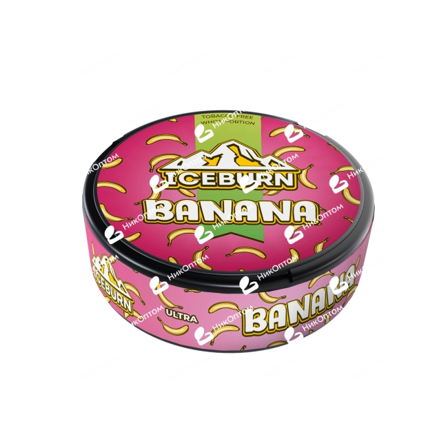 ICEBURN - BANANA - Банан (150mg) — купить снюс оптом в НикОптом