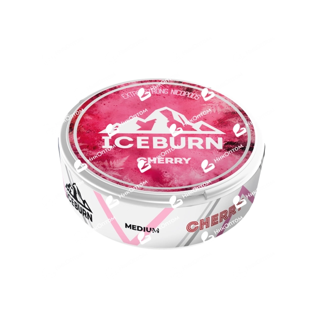 ICEBURN - CHERRY - Вишня (75mg) — купить снюс оптом в НикОптом