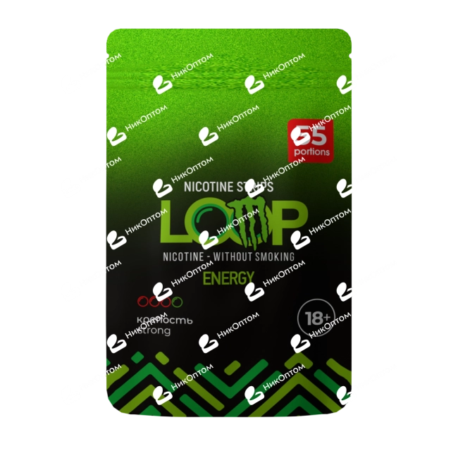 LooP - CL - Monster Black Energy (10mg) — купить снюс оптом в НикОптом