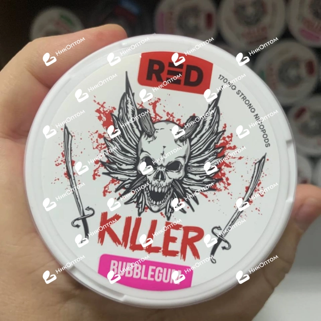 RED - Killer - Bubblegum (170mg) — купить снюс оптом в НикОптом