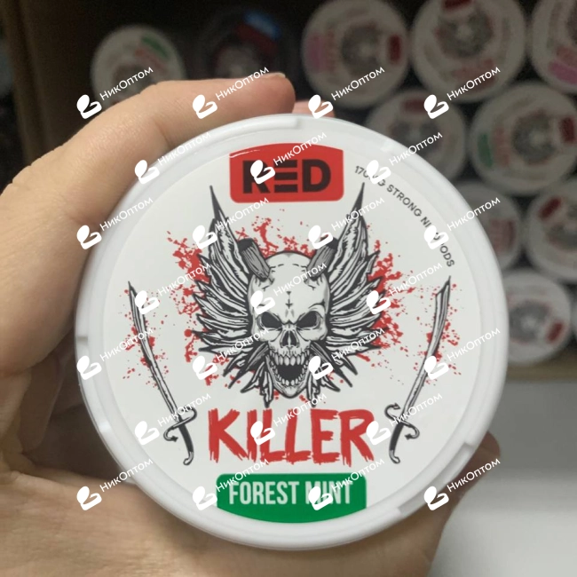 RED - Killer - Forrest Mint (170mg) — купить снюс оптом в НикОптом