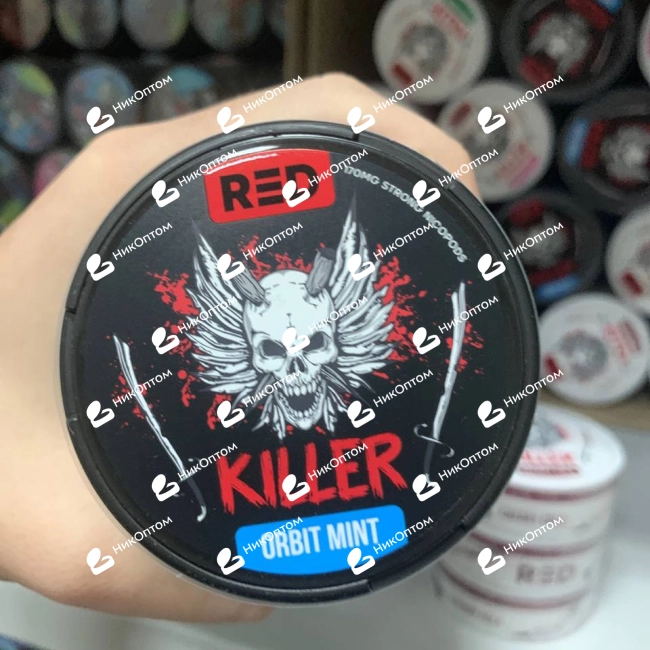 RED - Killer - Orbit Mint (170mg) — купить снюс оптом в НикОптом