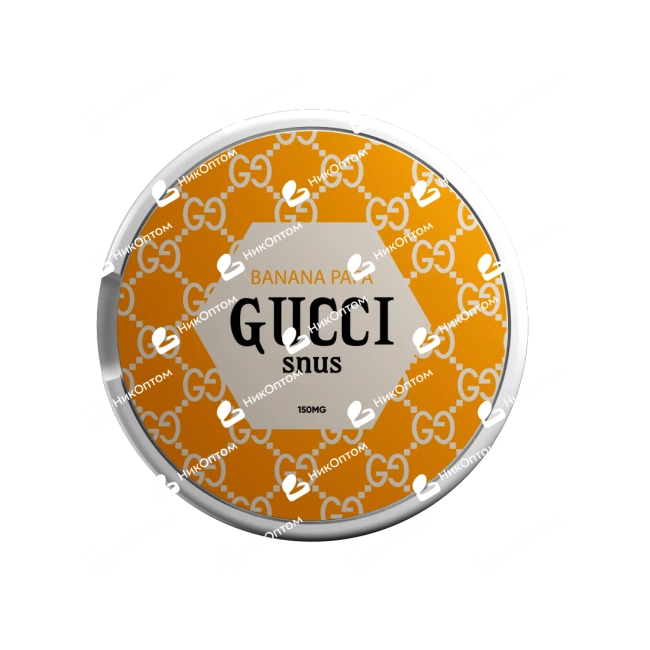 GUCCI - BANANA PAPA (150mg) — купить снюс оптом в НикОптом