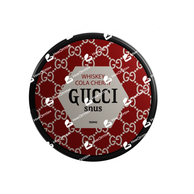 GUCCI - WHISKEY COLA CHERRY (150mg) — купить снюс оптом в НикОптом