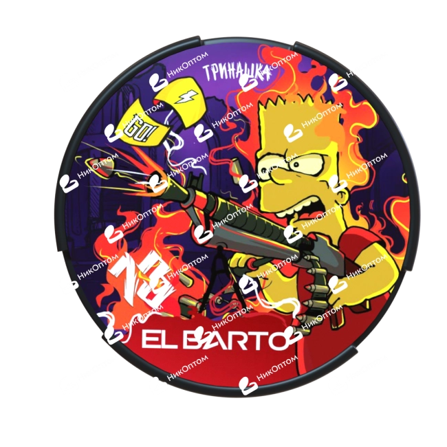 ТРИНАШКА - V1 - EL BARTO - Манго (150mg) — купить снюс оптом в НикОптом