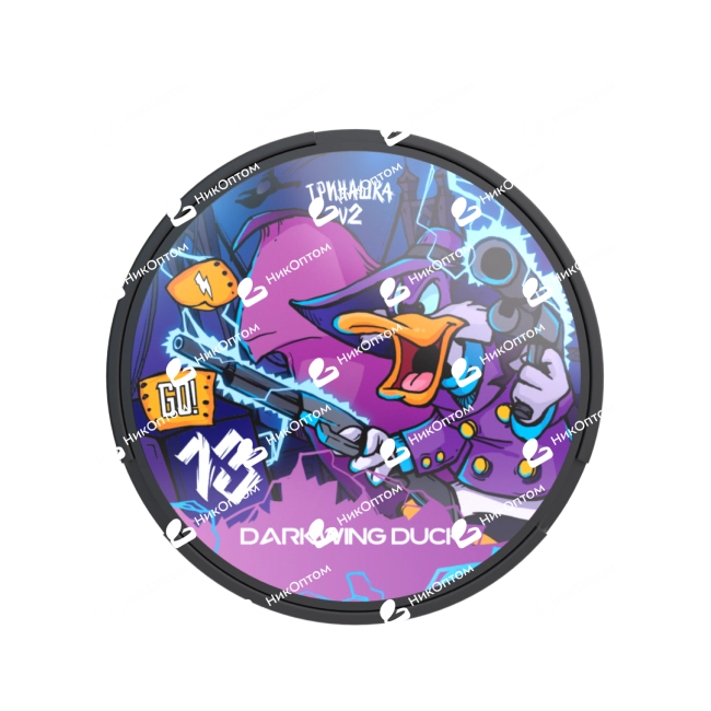 ТРИНАШКА - V2 - DARKWING DUCK - Вишня и Черная Смородина (150mg) — купить снюс оптом в НикОптом