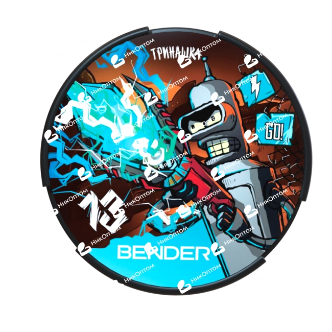 ТРИНАШКА - V1 - BENDER - Ментол (150mg) — купить снюс оптом в НикОптом