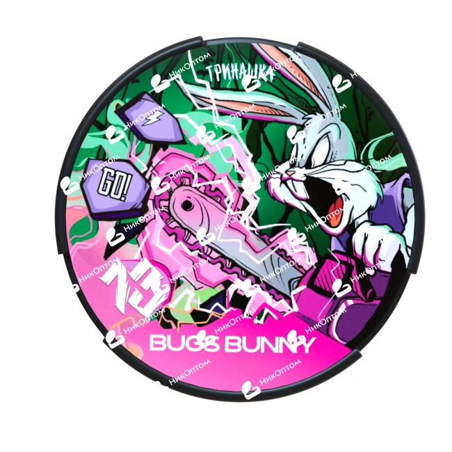 ТРИНАШКА - V1 - BUGS BUNNY - Баббл Гам (150mg) — купить снюс оптом в НикОптом
