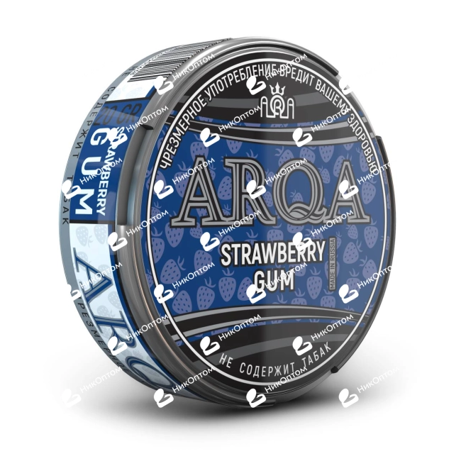 ARQA - Classic - Strawberry Gum (70mg) — купить снюс оптом в НикОптом